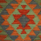 Kilim párnahuzat 45x45 kézi készítésű etnikai párna