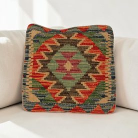 Kilim párna 40x40 kézi készítésű párnahuzat