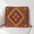 Kilim párna 40x40 kézi készítésű párnahuzat