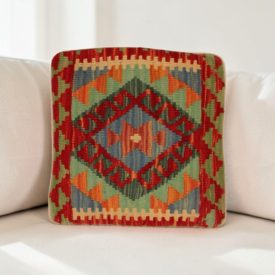Kilim párna 40x40 kézi készítésű párnahuzat