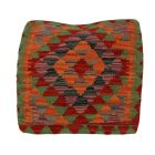 Keleti párna 50x50 kézi készítésű Kilim párnahuzat