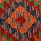 Keleti párna 50x50 kézi készítésű Kilim párnahuzat