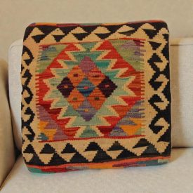 Kilim párnahuzat 45x45 kézi készítésű párna