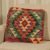 Kézi készítésű Kilim párnahuzat 50x50 afgán párna