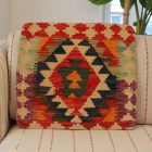 Kilim párna 45x45 kézi készítésű párnahuzat