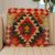 Kilim párna 45x45 kézi készítésű párnahuzat