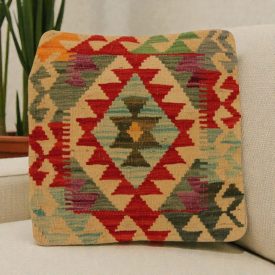 Kézi készítésű párna 45x50 Kilim párnahuzat