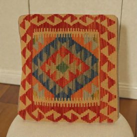 Kézi készítésű párna 45x45 Kilim párnahuzat
