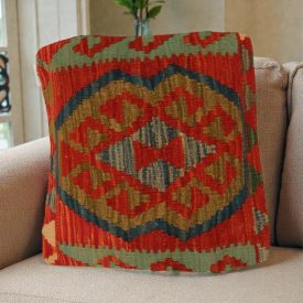 Kilim párnahuzat 50x50 kézi készítésű párna