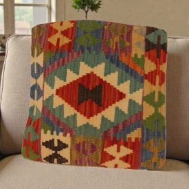 Kézi készítésű párna 50x50 Kilim párnahuzat