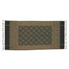 Elegáns sál 215x105 zöld vékony női férfi sál