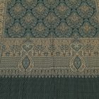 Elegáns sál 215x105 zöld vékony női férfi sál